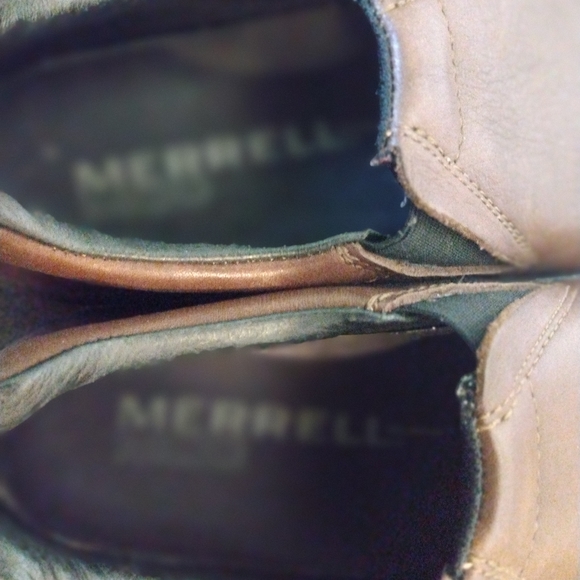 Brown Merrell air cushion moc shoes - Picture 6 of 8